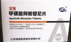 甲磺酸阿帕替尼片（艾坦）使用说明书